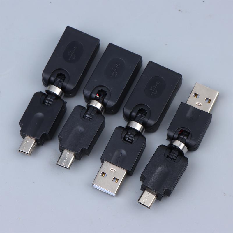USB-адаптер "папа-мама" с вращением на 360 градусов, гибким соединением для эффективной организации рабочего места, домашнего офиса