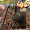 Camping Mini Wood Stove Portable Tent Firewood Stove Detachable Wood Burner Stainless Steel Rocket Stoves Picnic Pocket Grill