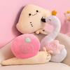 New Sea, Land and Air Series Cushion Devil Fish Snail Swan Cute Shape Bedside Throw Pillow