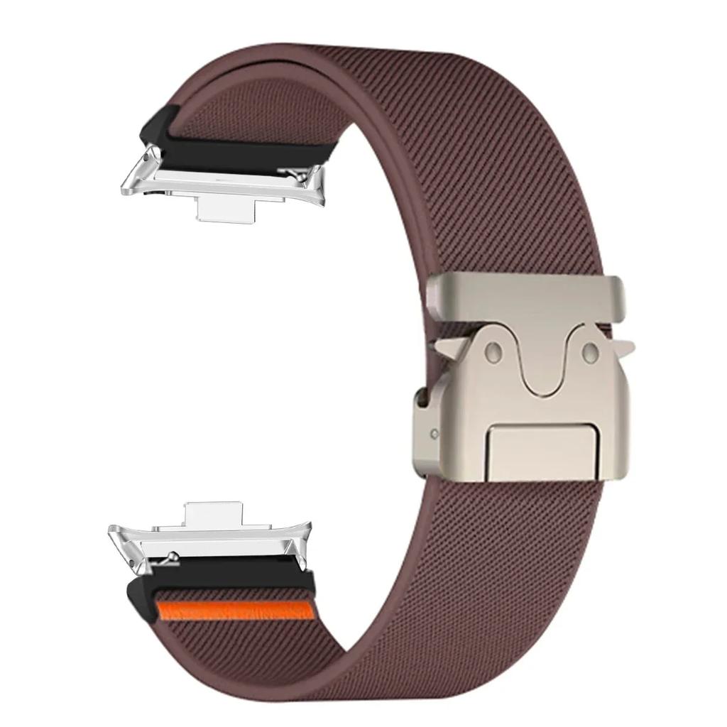 Nylon Strap For Redmi Watch 5 4 Bracelet For Xiaomi Mi Band 9pro/8pro Wristband Men Women Sports Watchband Metal Strap Accessory