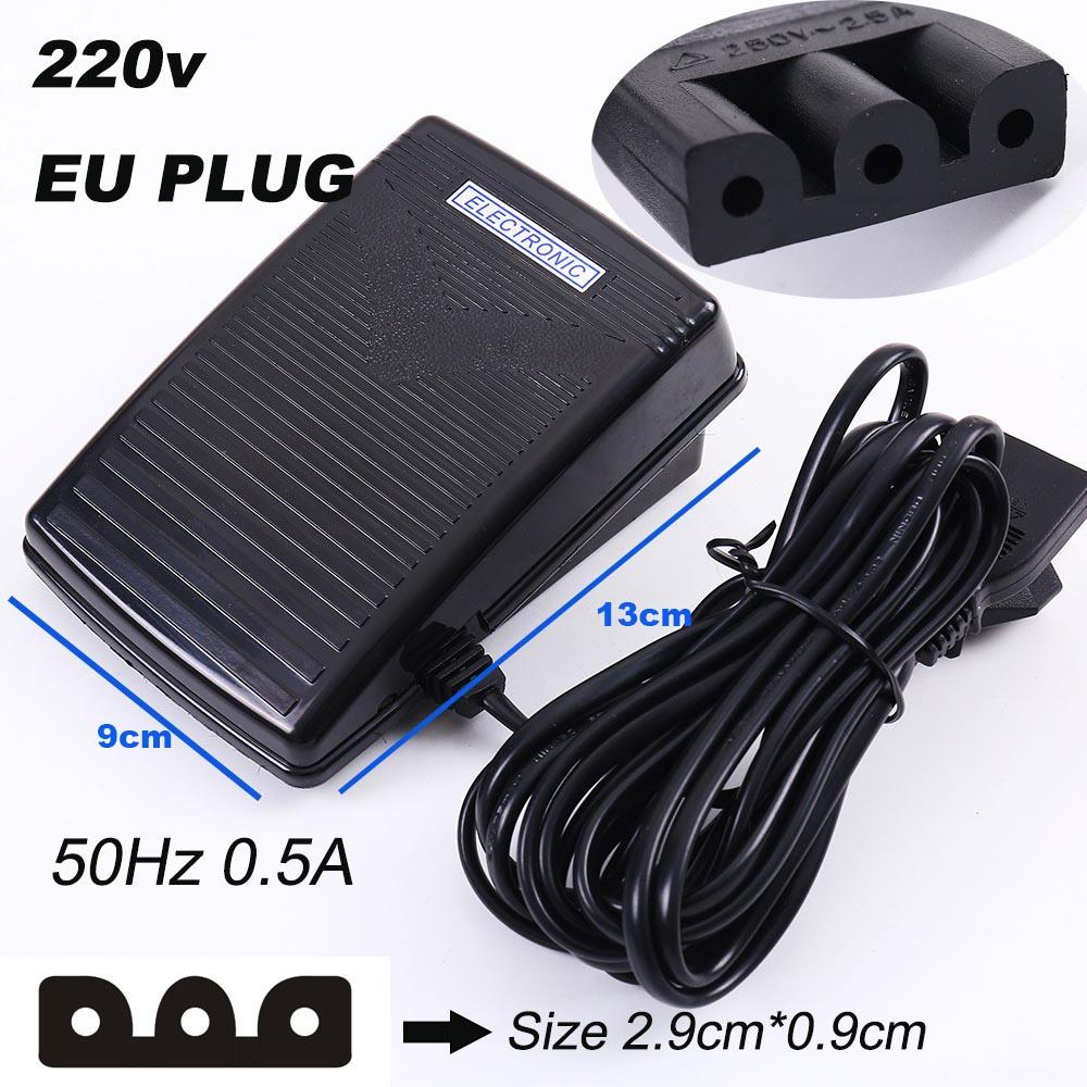 Регулятор скорости Педаль управления Переключатель Части Швейные Машины Аксессуары С Шнуром Питания Двигатель HuiGuo