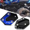 For Yamaha FZ1 FZ 1 2006-2015 FZ6 FZ6R FZ6-S2 2004-2009 Accessories Motorcycle Aluminum Kickstand Foot Side Stand Extension Pad