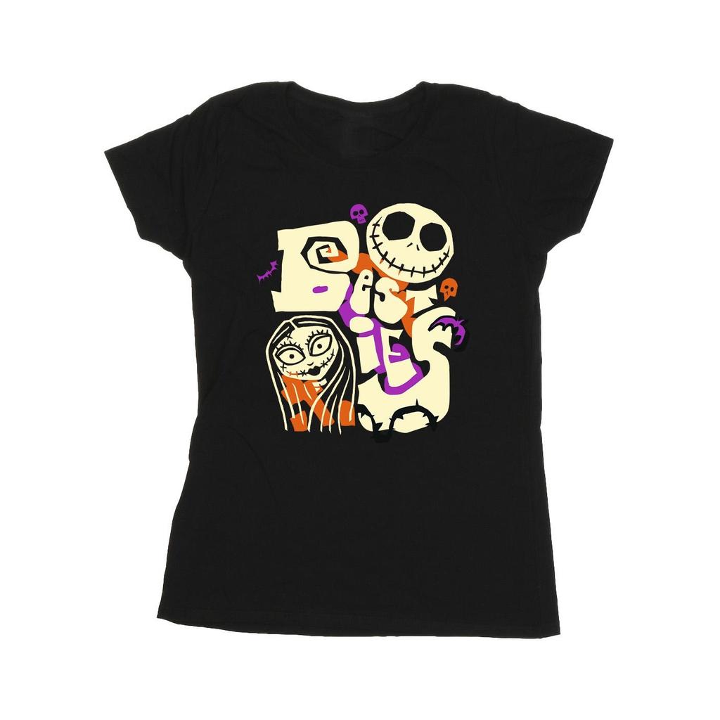 Футболка из хлопка «Кошмар перед Рождеством» для женщин/леди Besties