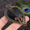Nuummite Handmade Copper Wire Wrap Jewelry Pendant 3.35 N8d11
