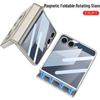 Магнитный чехол Samsung Z Flip7 с вращающейся подставкой и защитой шарнира по всей поверхности