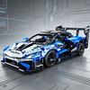 Нетоксичный набор строительных блоков Toylinx New 523 детали Спортивный автомобиль 1:Модели гоночных автомобилей в масштабе 1:18 для детей и взрослых, игрушки, подарки