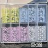 Lace Nail Foils Pink Blue White Nail Art Stickers Sexy Nail Decals  DIY Manicure