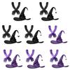 Faddish Witch Hat Suit Everlasting Halloween Hat Wizard Pointed Women Hat for Halloween Festivities and Themed Event