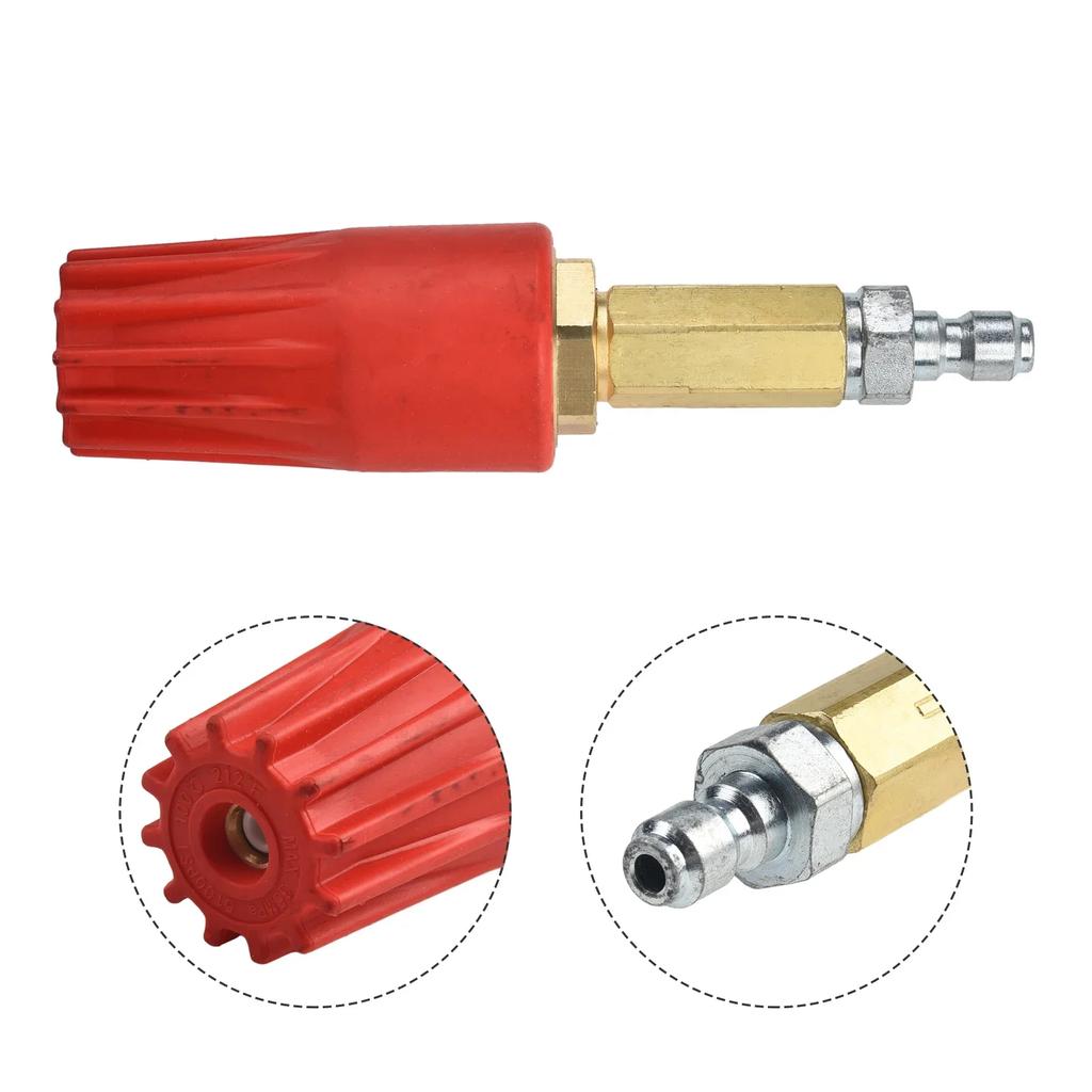 Турбо-насадка-распылитель для мойки высокого давления 5100 фунтов на кв. дюйм эффективна в удалении стойкой грязи и пыли, эффективная мощность очистки