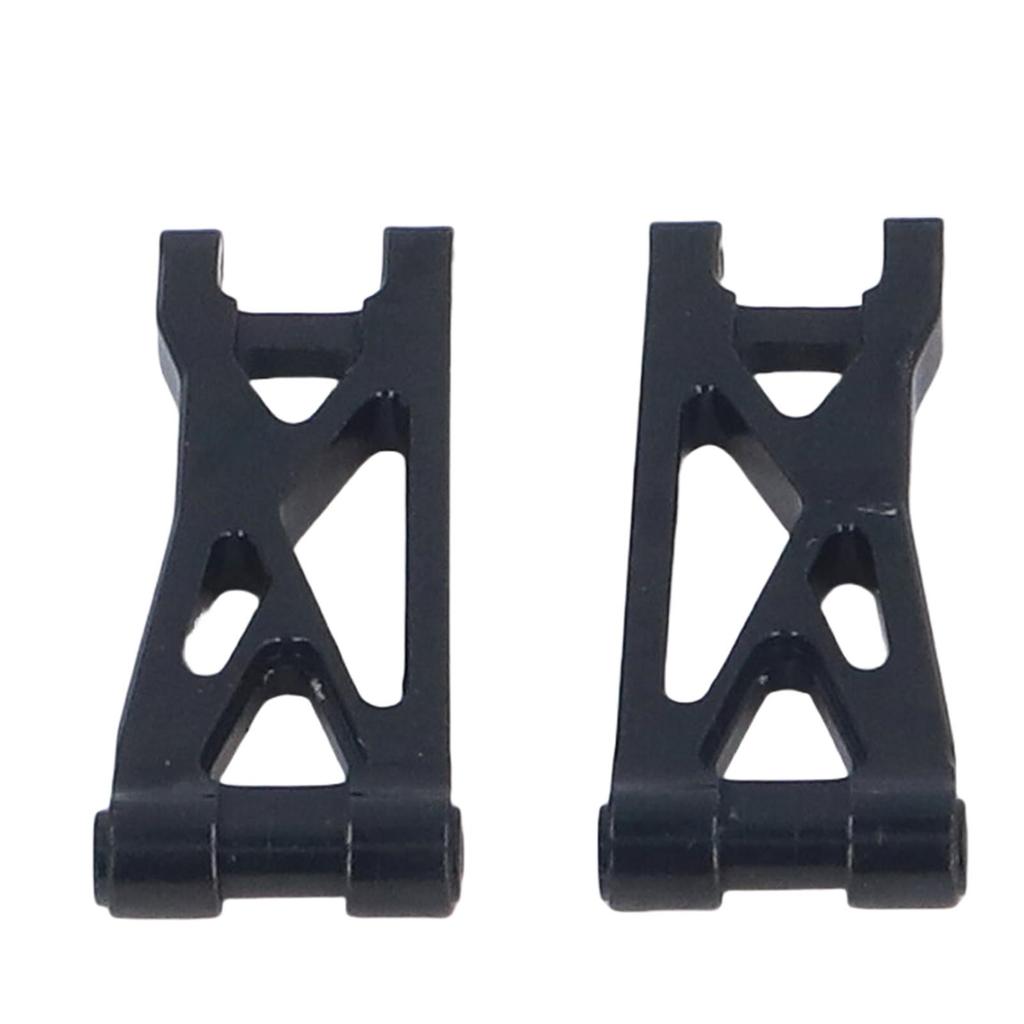 2pcs RC Car Swing Arm High Strength Alloy Rear Lower Suspension Arm for 1 24 RC Car Upgrade Parts Red