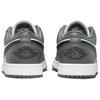 Air Jordan 1 Low Iron Grey Black Унисекс Кроссовки Белый 553558-152
