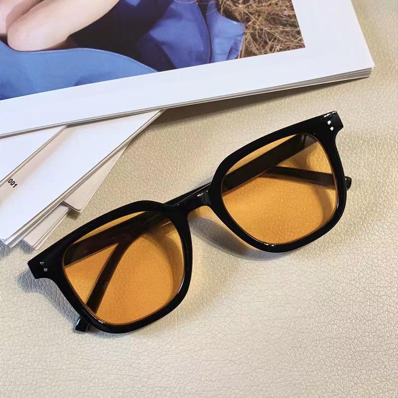 Винтажные панк градиентные солнцезащитные очки персонализированные очки для вождения автомобиля большие квадратные солнцезащитные очки женские очки UV400 новые