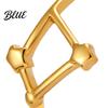 Star Symbol Ring Student Electroplated Finish Adjustable Opening Design Retro