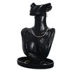 Portrait Necklace and Earring Display Stand - Jewelry Model Holder
