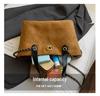 2025 Autumn Women's Large Capacity Retro Chain Tote - High-End Handheld Shoulder Bag
