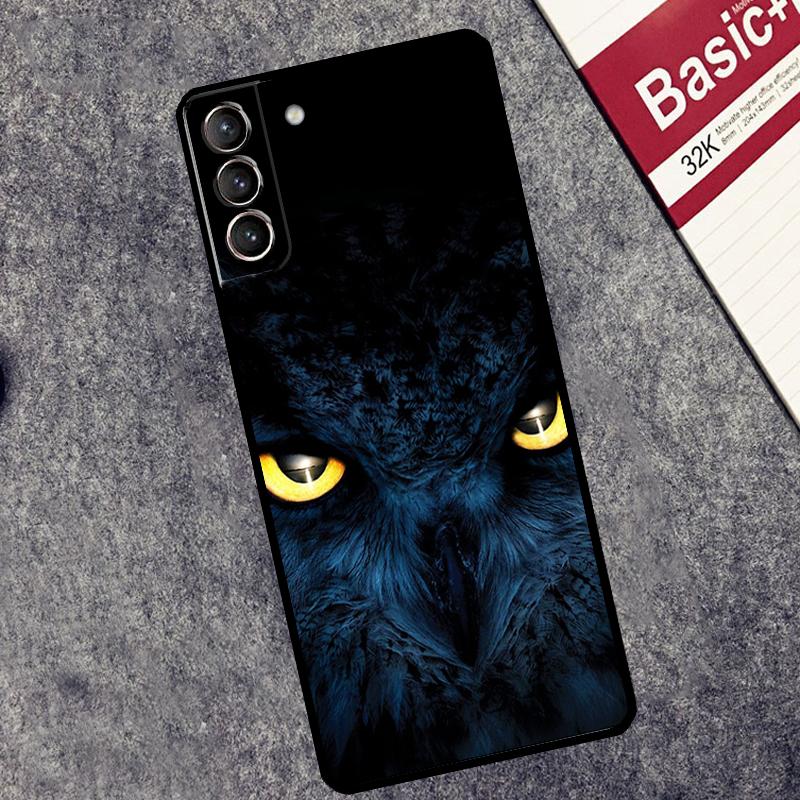 Чехол Животное Сова Для Samsung Galaxy S25 S26 Ultra S20 S22 S23 S24 Ultra S21 Plus S10 S25 FE Чехол