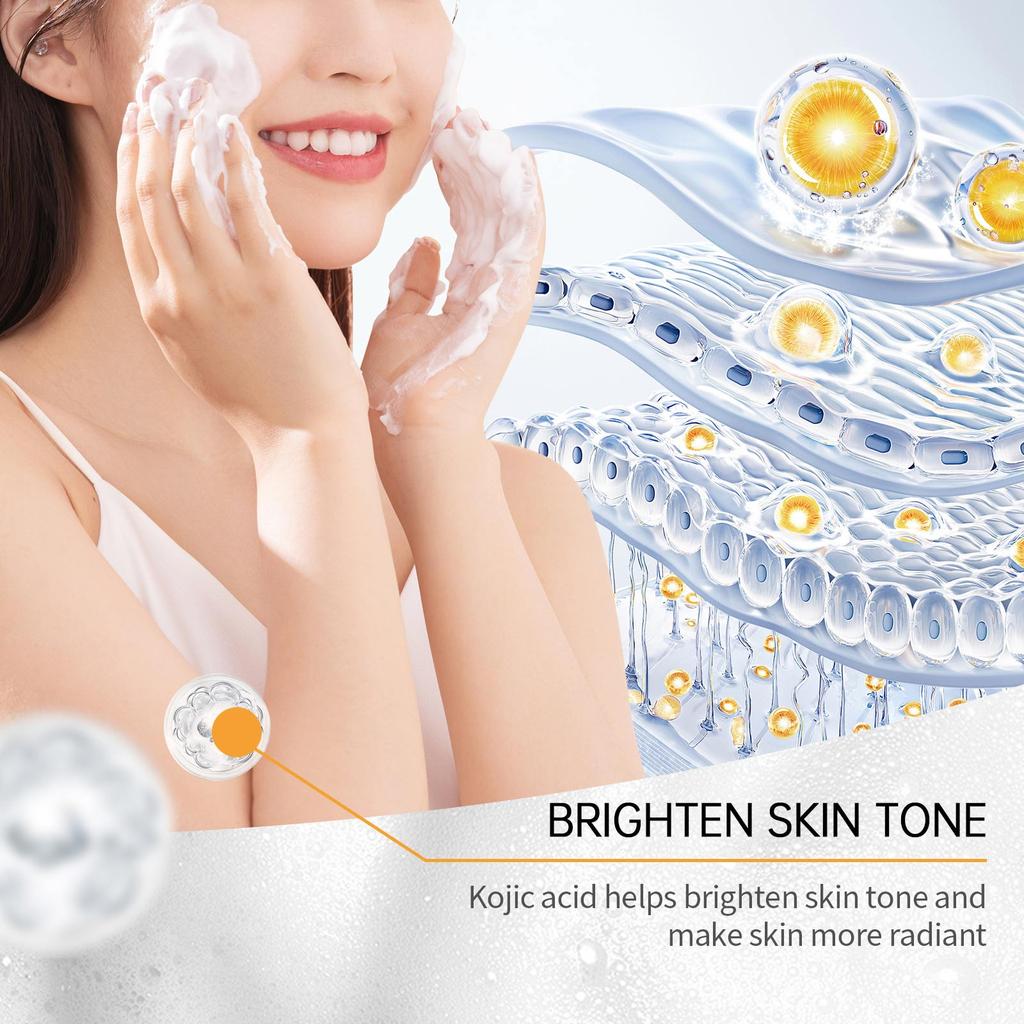 Whitening And Rejuvenating Cleansing Mousse; Cleansing Milk; Whitening Facial Cleanser 100ml