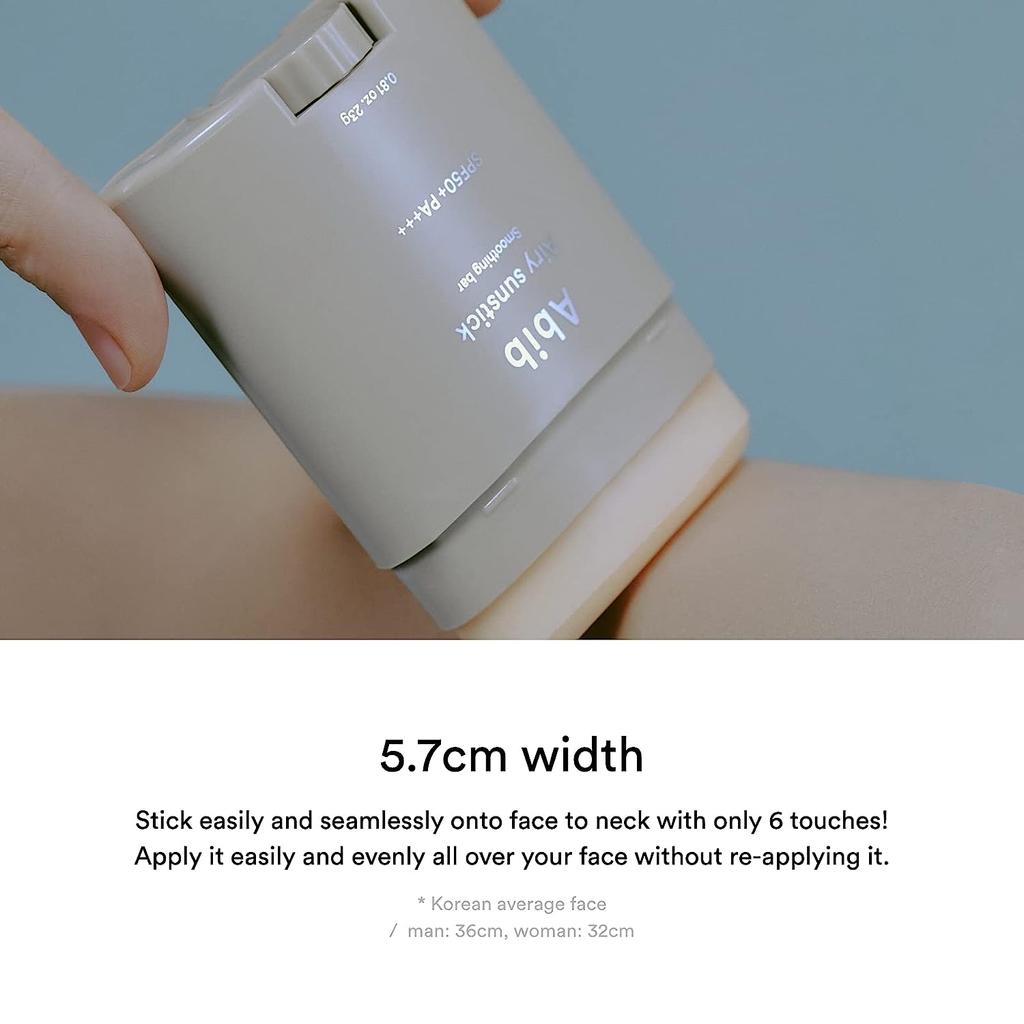 [Abib] Разглаживающее мыло Airy Sunstick SPF 50+ PA++++ 23 г