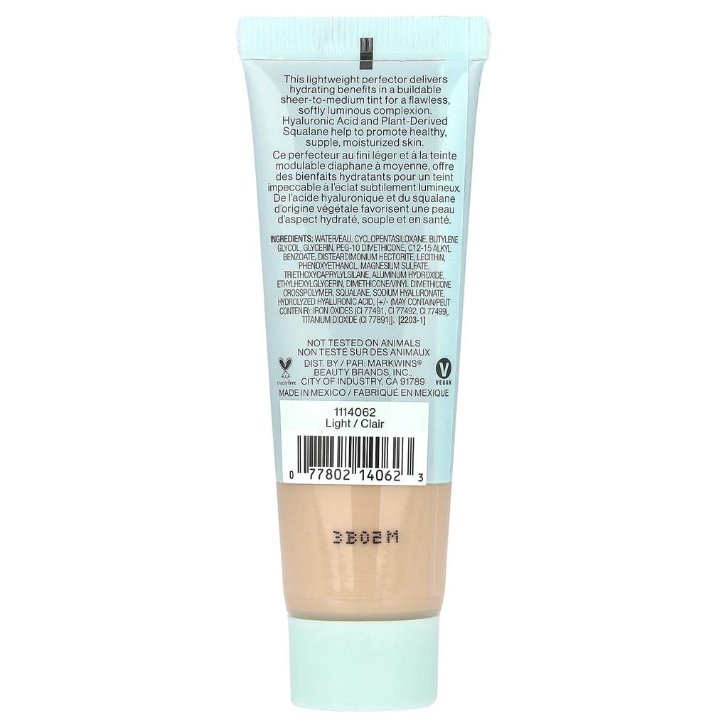 Wet N Wild Bare Focus, Тональный увлажняющий крем, Светлый, 27 мл (0.91 жидк. унц.)