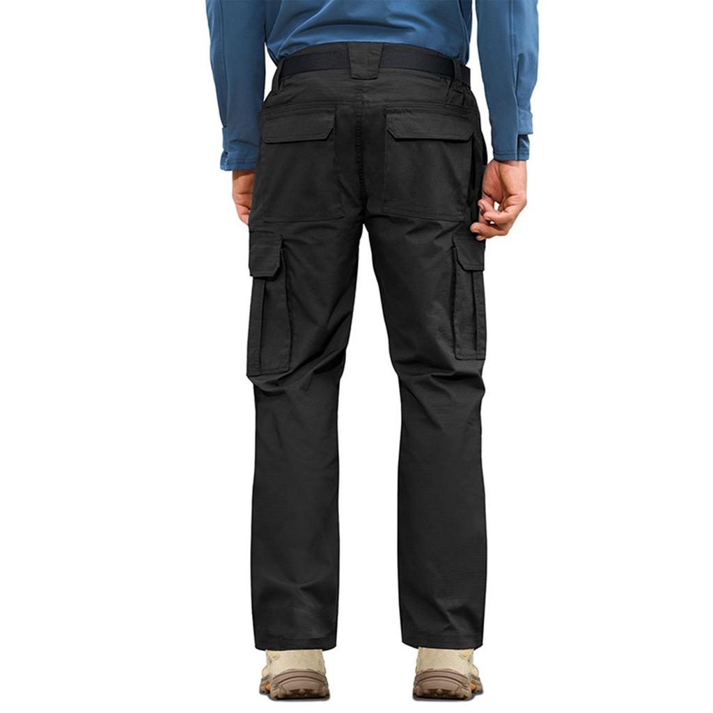 Мужские брюки рипстоп карго рабочие брюки с несколькими карманами дышащие для пеших прогулок альпинизма кемпинга строительные брюки