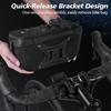 NEWBOLER Multifunctional Bike Front Bag 4IN1 Waterproof Cycling Head Bag EVA Hard Shell Bike Handlebar Bag Cycling Accessories