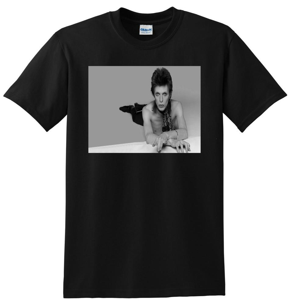 DAVID BOWIE T SHIRT photo poster tee young SMALL MEDIUM LARGE XL