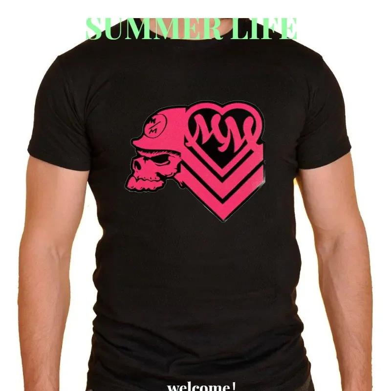 Футболки Metal Mulisha Skull Harajuku Army 100 Guaran Мужская одежда Мода Манга Женская блузка 2023 Женская футболка Y2k Графическая