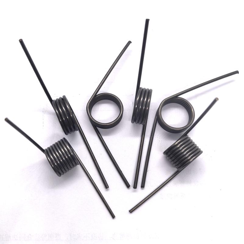10pcs Wire Diameter 1.6mm Left rotation Torsion Spring 65Mn Spring steel V-shaped Spring Reset Small Torsion Spring Customized