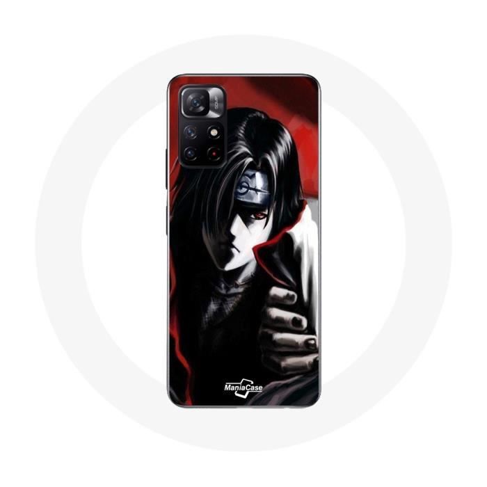 Coque - MANIACASE - Xiaomi Redmi Note 11s 5G - Itachi Uchiwa - Souple - Manga