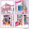 Barbie Malibu House Sold Dress Up Play Ages 3 and Ups Pink FXG57 (Кукла отдельно) Кукольный/домашний спектакль/ролевые игры