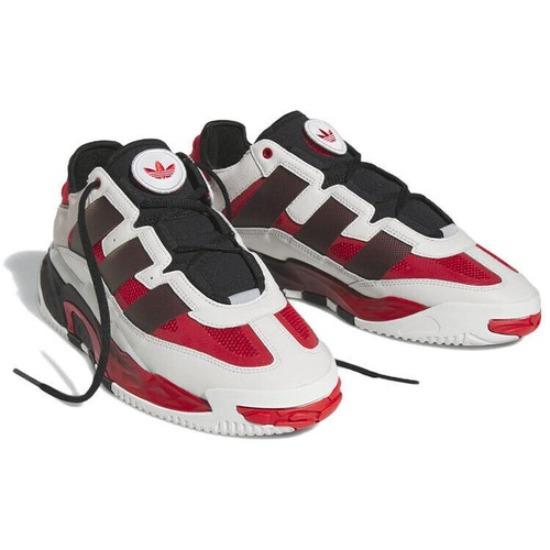 Adidas Niteball Low Кристально-белый Алый - H06508