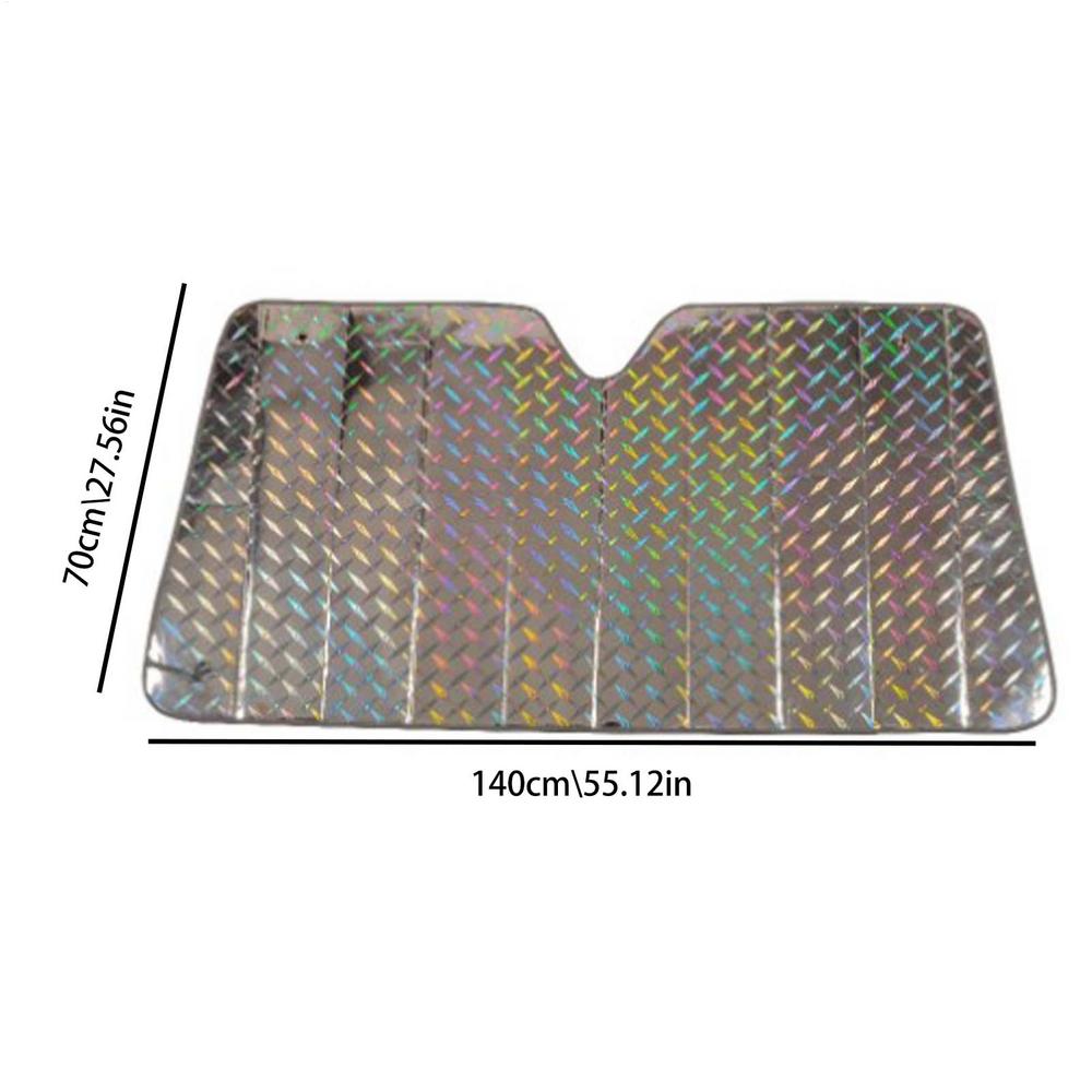 Car Sunshade Curtain Car Thickened Sunscreen UV Protection Automotive Interior Accessories for Vehicles RVs Sedans Trucks