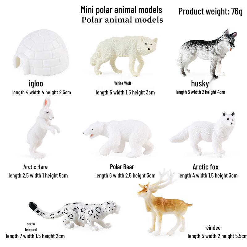 Kids' Wild Animal Model Toys: Leopard, Cheetah, Jaguar, Black Panther, Snow Leopard Figurines.