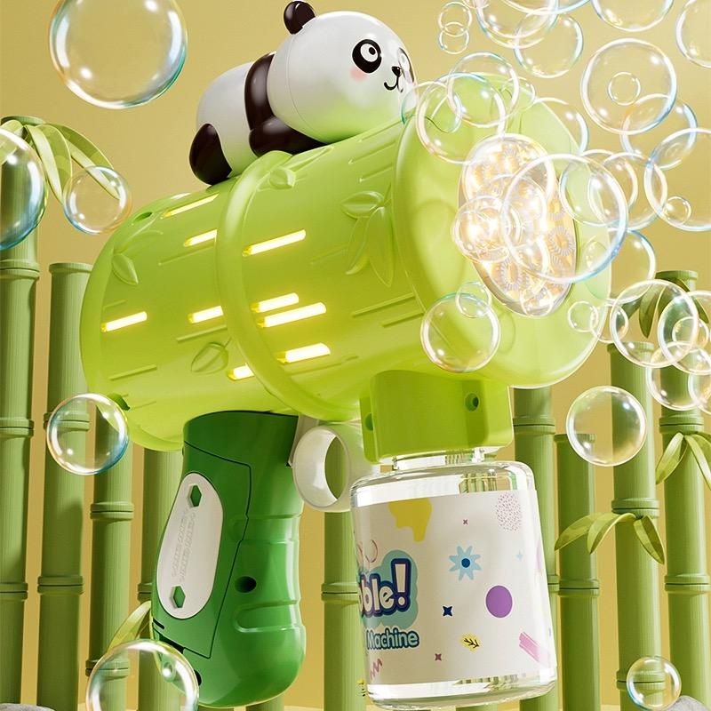 Пистолет для мыльных пузырей, автоматическая машина для мыльных пузырей на 10 отверстий, с подсветкой, для детских игрушек на свадьбу, для детей, для возвращения в школу, осенние подарки
