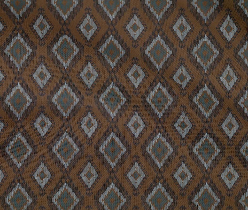 oneOone Ткань Cotton Flex с узором «Аргайл» икат, декоративная ткань с принтом BTY 40 дюймов