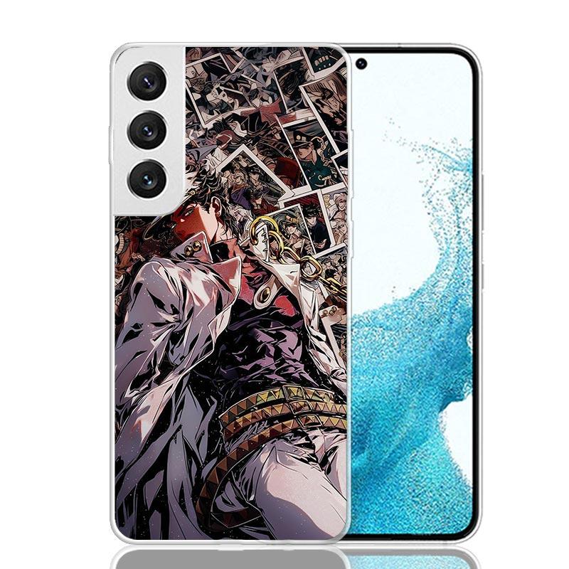Чехол для телефона JoJo's Bizarre Adventure Kujo Jotaro для Samsung Galaxy S26 S25 Edge S24 S23 FE S22 Ultra S21 Plus S20 + Fundas Cover