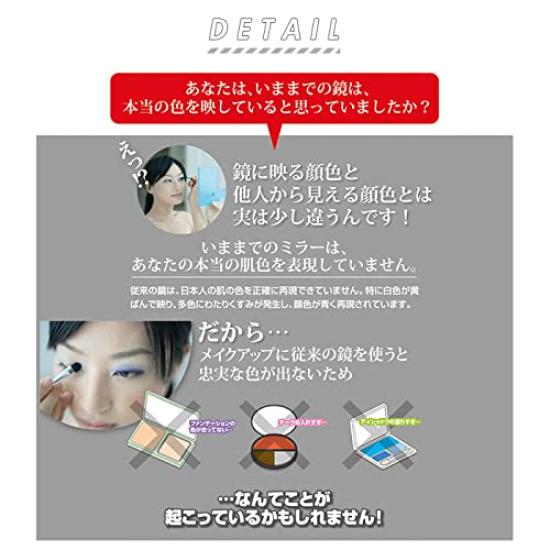 Компактное зеркало Napure ZOOM UP металлик черный NZC-03 двустороннее (3x)