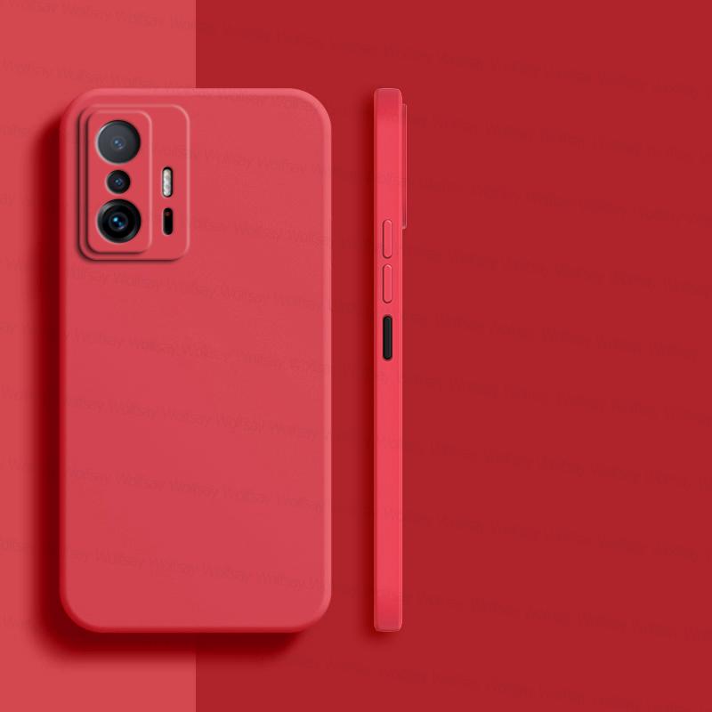 Чехол для Xiaomi 11T Pro Чехол для Xiaomi 11T 12T 13T 14T 15T Pro 5G Ударопрочный Жидкий Силикон ТПУ Задняя крышка телефона Xiaomi 11T Pro
