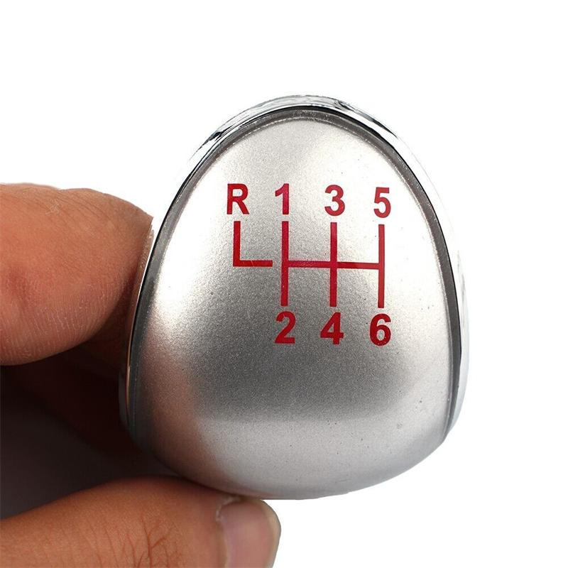 6-скоростная ручка переключения передач, крышка с красным узором для FORD Fiesta Focus ST Transit