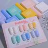 Jello Jello Premium Syrup Gel Nail Polish Bubbly Spring Collection 6 Color Set, KBeauty, Premium gel nail, Korean Cosmetics, sample