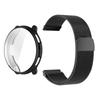 Milanese Loop Stainless Steel Watchband and TPU Protection Case for Amazfit Active 2 SmartWatch Strap Accessories