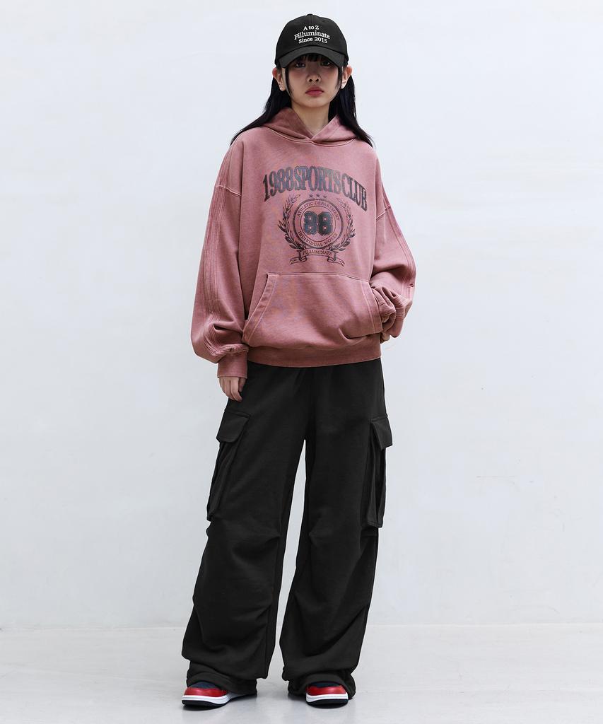 FILLUMINATE Easy Cargo Sweatpants - Light Grey