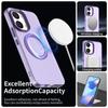 Матовый прозрачный магнитный чехол для телефона Poco X8 Pro Max Чехол для Poco X7 Pro для беспроводной зарядки Magsafe Защитная крышка