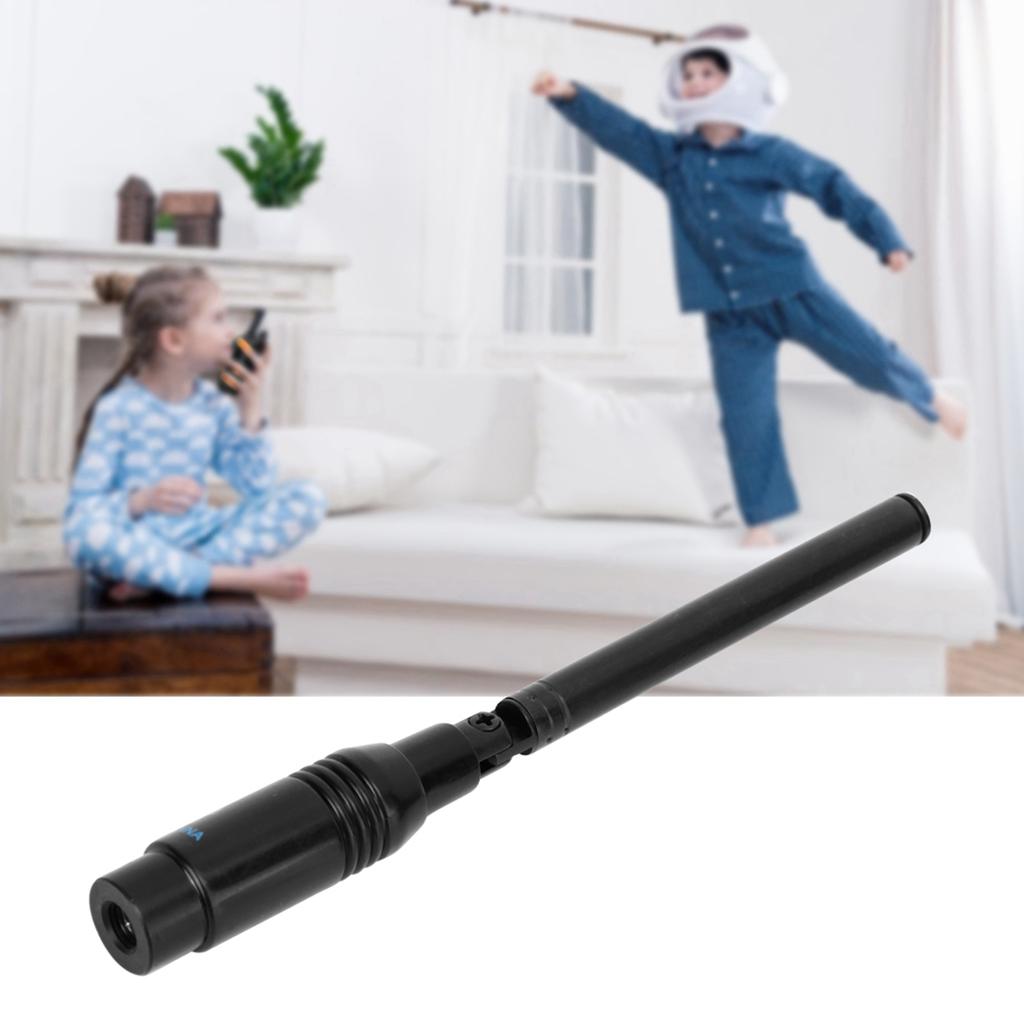 Телескопическая двухдиапазонная антенна VHF UHF SMA Male для радиостанций Kenwood Baofeng UV5X UV6R