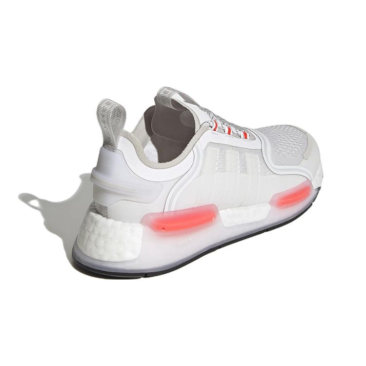 Adidas NMD_R1 V3 J White Solar Red Детские кроссовки Cloud-White GX2034