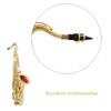 Alto/Tenor/Soprano Saxophone Mouthpiece Metal Buckle Clarinet Mouthpiece  Woodwind