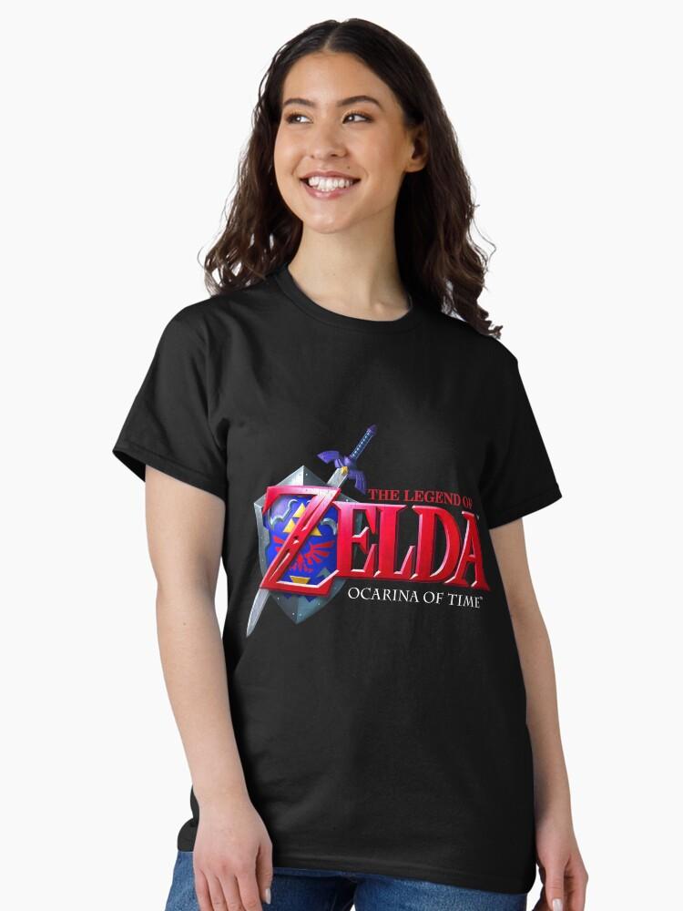 The Legend of Zelda Time Travel Quest Classic Logo Classic Unisex T-shirt