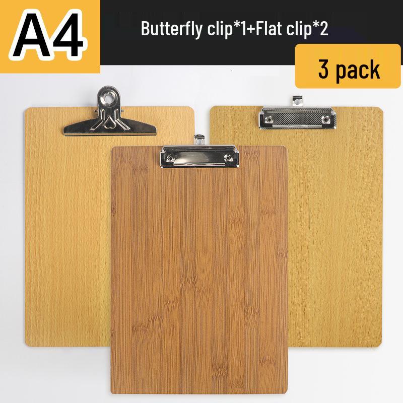A4/A5 Clipboard: Writing Board & Menu Holder for Restaurants, Catering, Tests, and Student Use.