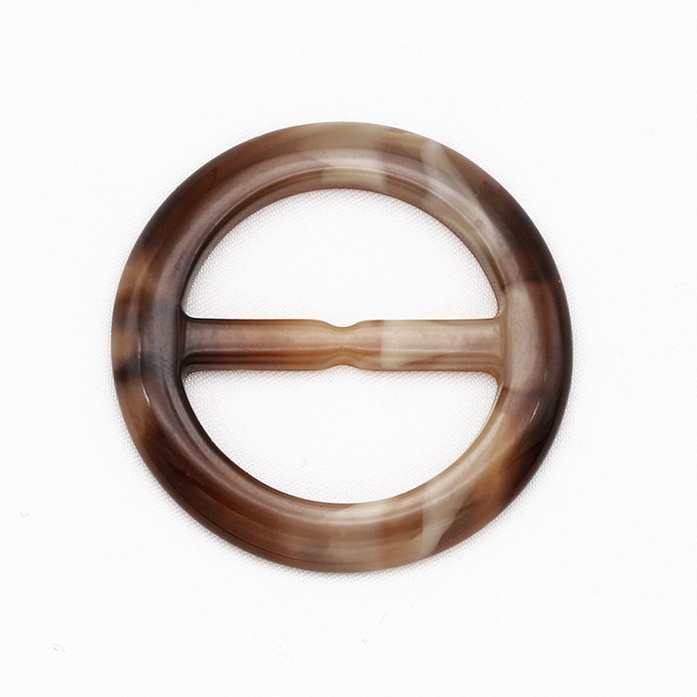 Flower Clothes Decoration Round Garment Accessories Garment buckle T Shirt Clips Resin Scarf Buckle
