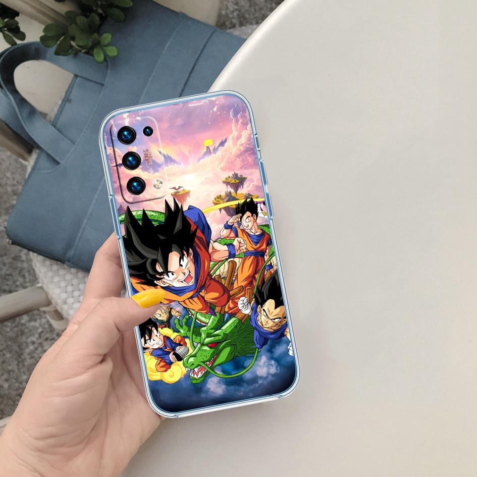 PP30 Dragon Ball Goku Soft Shell Transparent Phone Case for Motorola Moto G7 G8 G9 G84 G85 G73 G24 G15 Z2 Play Power Plus